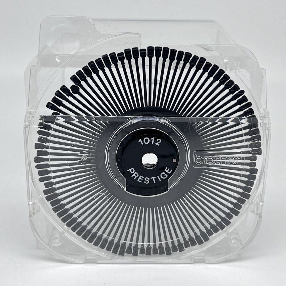Brother Prestige 1012 INT 95 International Daisy Wheel Cassette ML AX Typewriter